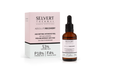 Show off wrinkle-free skin with the new Age Defying Intensive Peel. Anti-Age & Renewal by Selvert Thermal